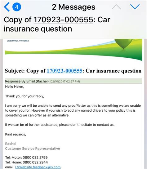 lv insurance quotes contact number